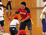 10/11 長太小学校タグラグビー指導講習会