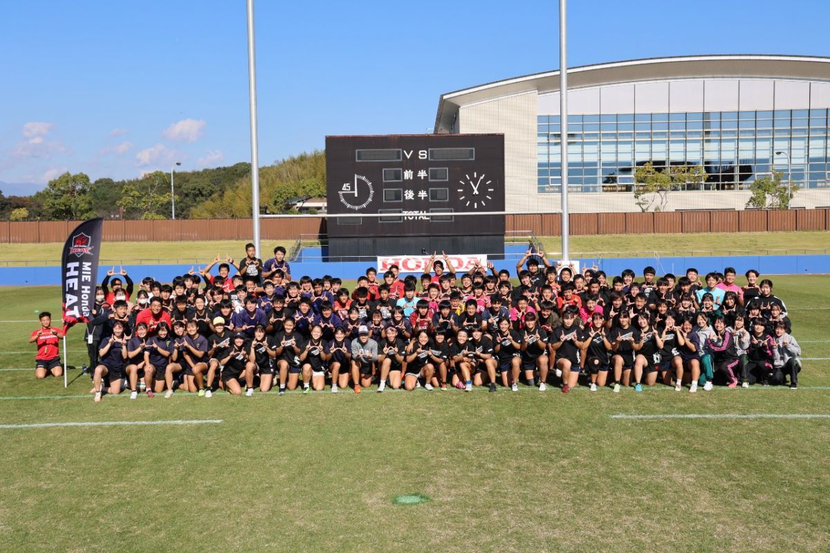 【普及活動】県内高校生へラグビー指導を実施致しました