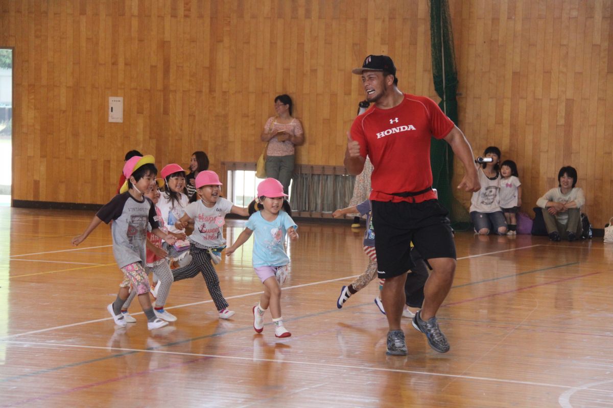 神戸幼稚園にて普及活動を行いました