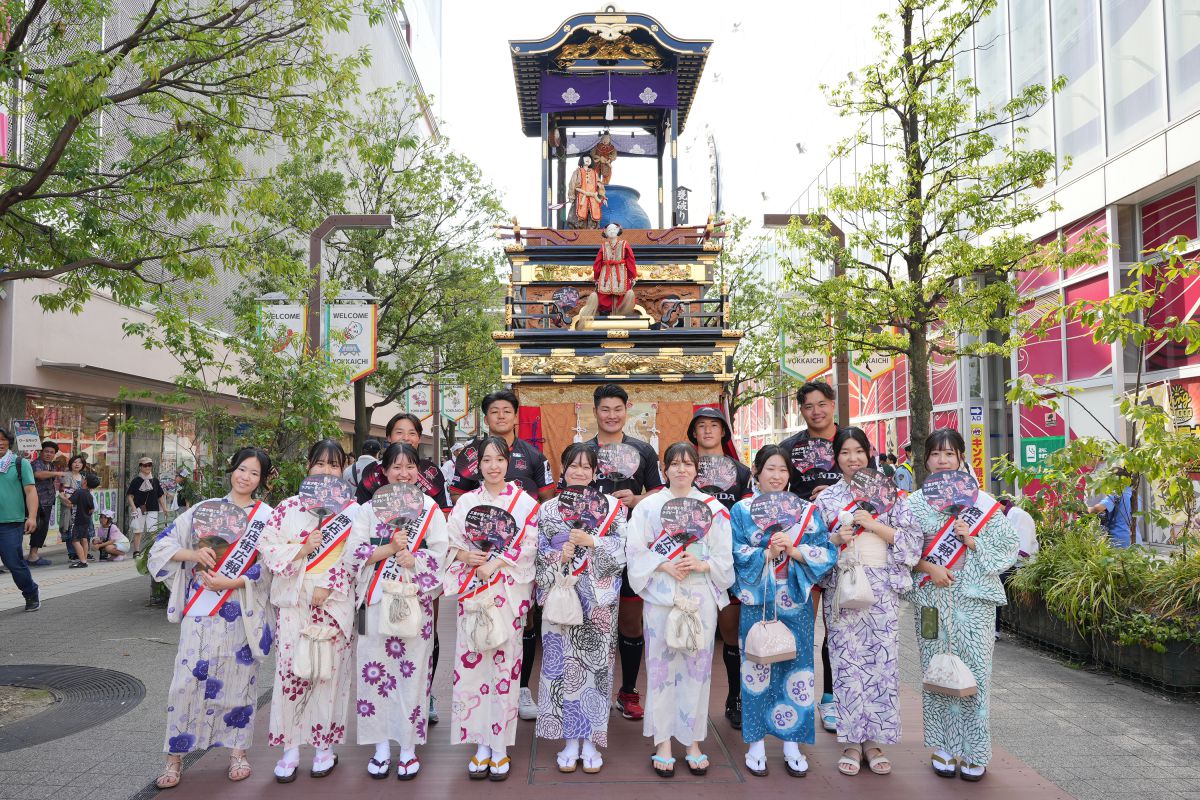 【ホストタウン活動】大四日市まつりに参加させて頂きました