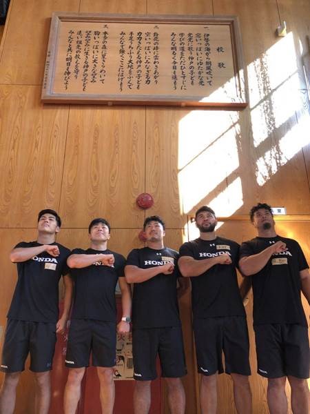 【HEAT授業】神戸幼稚園にてラグビー教室